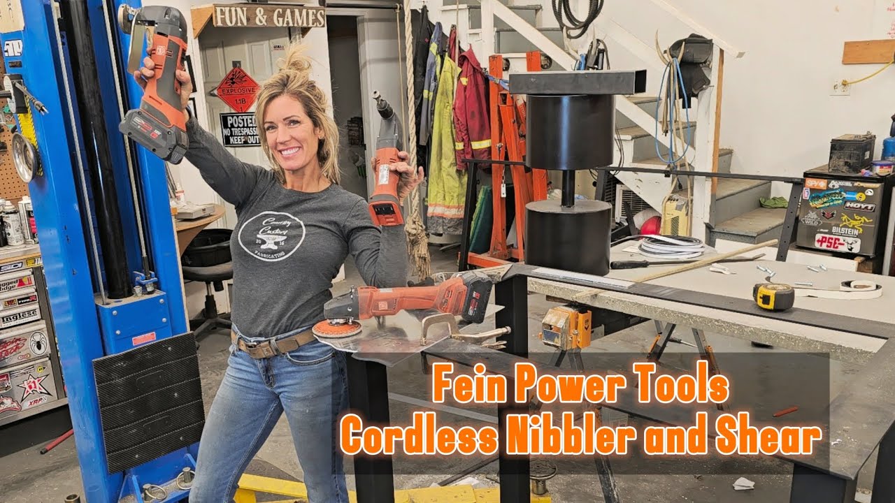Fein Power Tool Review - Cordless Nibbler and Shear