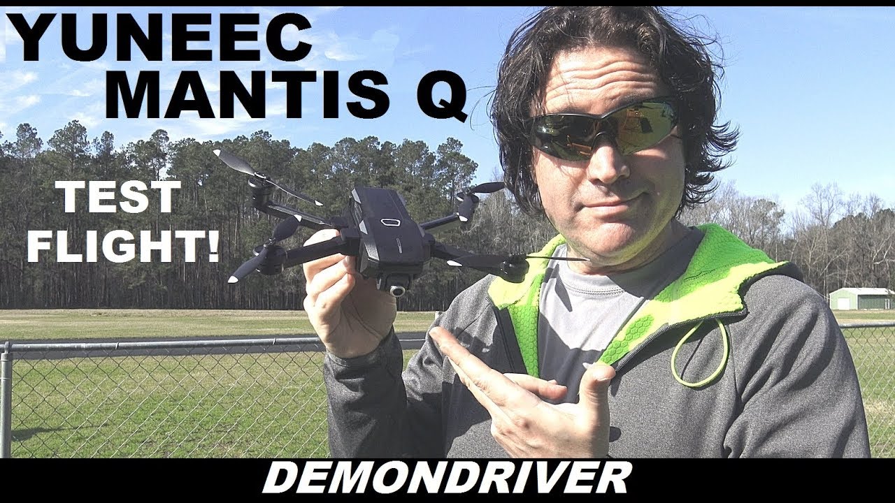 Yuneec MANTIS Q Drone Test Flight [4K]