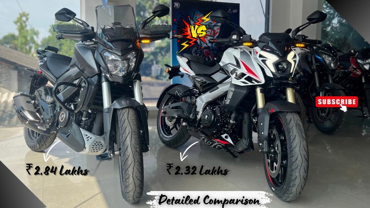 2024 Bajaj Pulsar NS400 Vs Bajaj Dominar 400 Comparison 🔥🔥 - Who's Better ?? | Tourer's Mania.