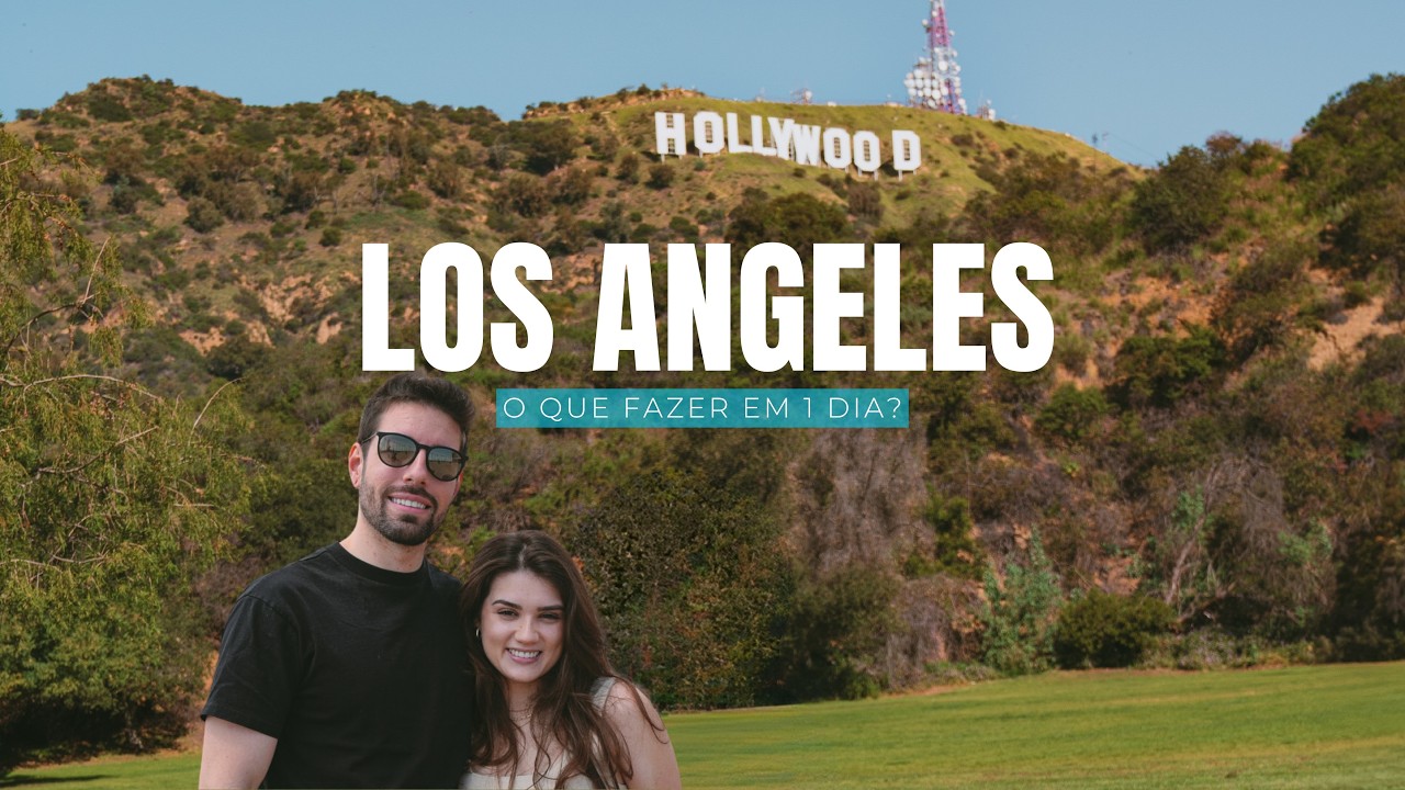 Um dia em Los Angeles! 🇺🇸 |  Visitando os pontos mais icônicos! 🌴☀️