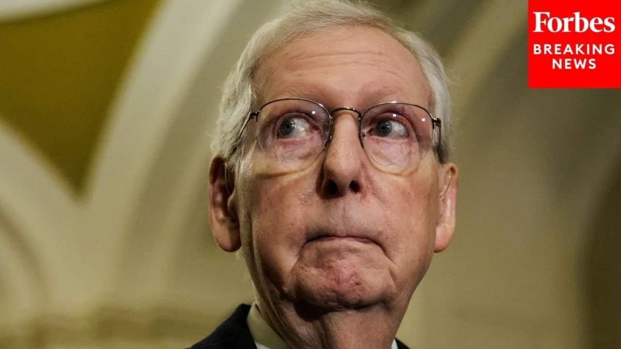 Mitch McConnell's Spokesperson Gives Update After GOP Senator Fell Down In Senate Building