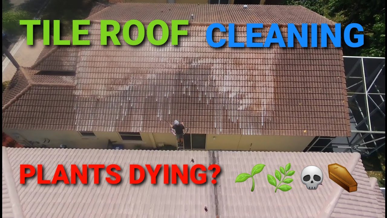 ROOF CLEANING HOW TO -TILE TECHNIQUES