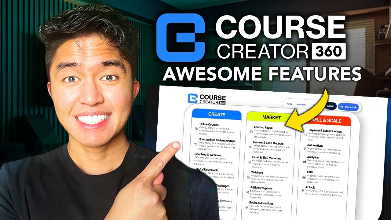 What Can You Do on Course Creator 360 (8 Awesome Features)