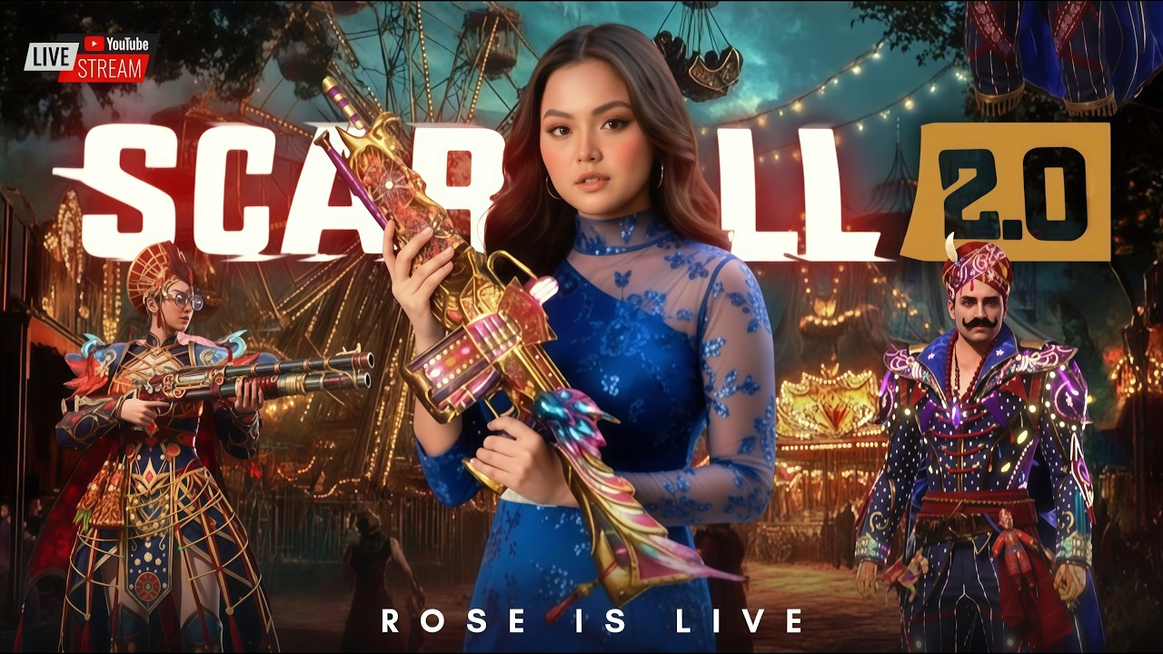 🔴 SCARFALL 2.0 LIVE | SAMRAT RANK PUSH 😤| #scarfall #fyp @ScarFall2.0 @ScarFall2.0Creators