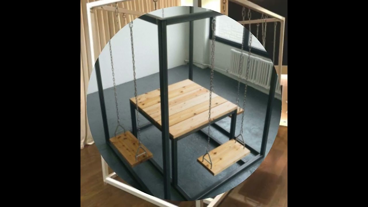 Top 21 Lovely Swing Table Design Ideas | DIY Ideas