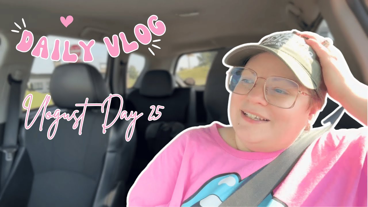 VLOGUST DAY 25 | TRYING ZAXBYS, TJ MAXX HAUL, & MORE!