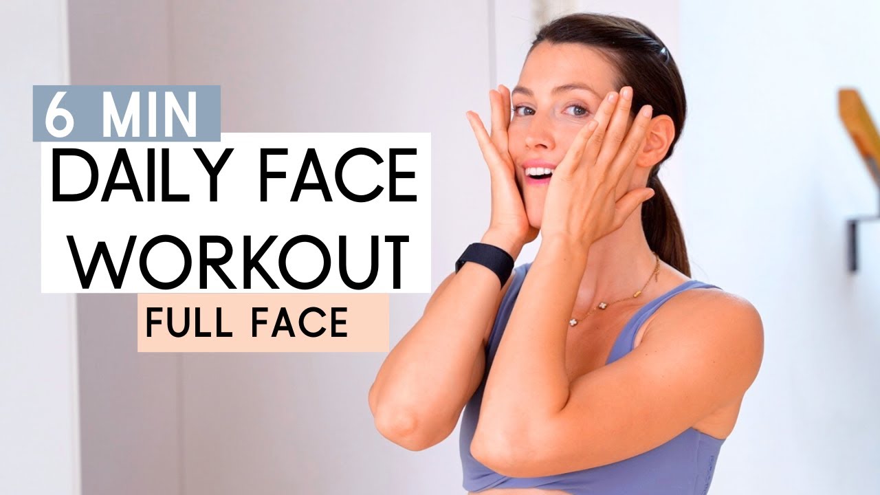 6 Min | Daily Face Workout - Beginner Friendly