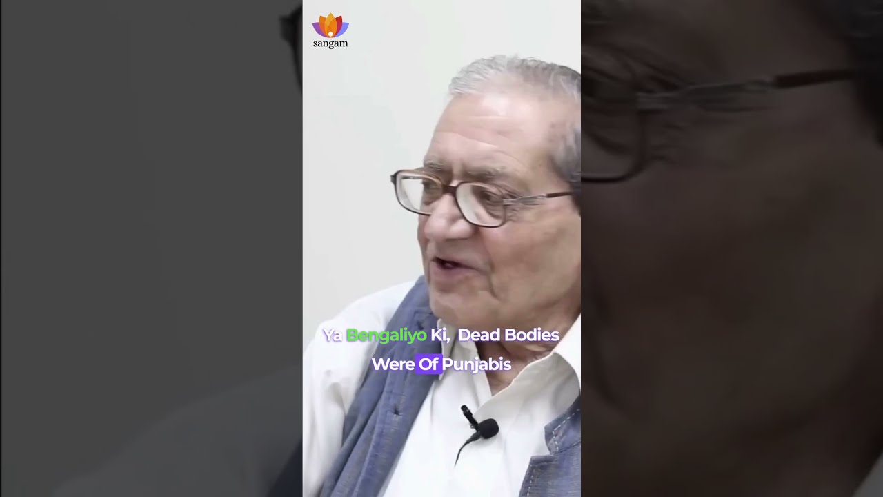 Partition Horrors Remembrance Day | Prof. Kapil Kapoor | #shorts