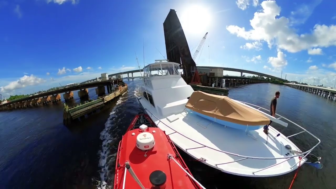 50-футовый пост из Safe Harbour Marina в Apex для замены двигателя с Sayler Marine #captainretriever