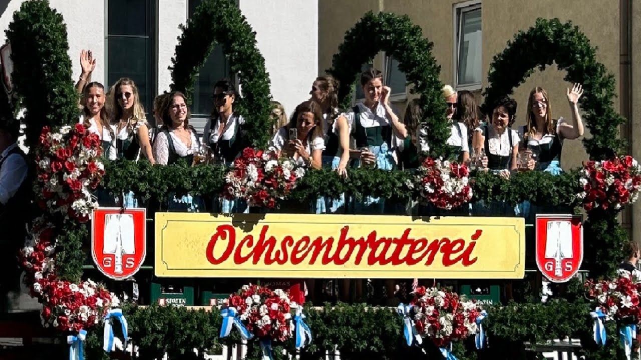 München Oktoberfest 2025: Einzug der Wiesnwirte