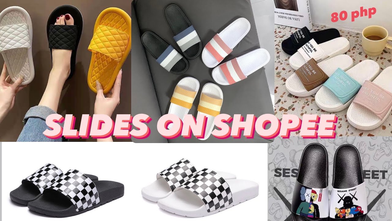 SheFinds: Affordable Slides from Shopee (62 Pesos)