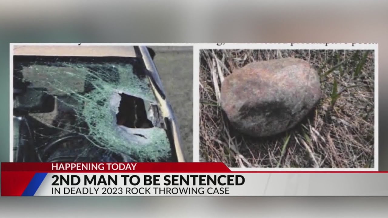 Second man to be sentenced for role in deadly rock throwing spree