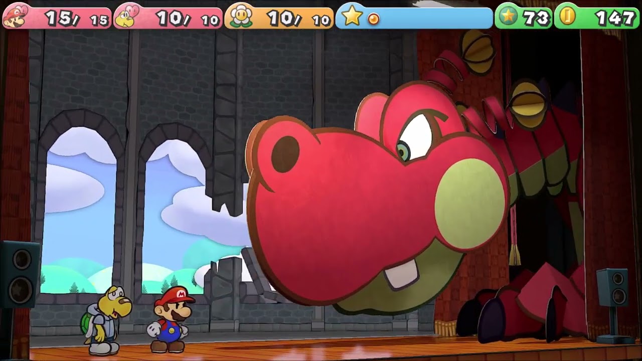 Let's Play Paper Mario The Thousand Year Door (Switch) - Part 14 Hooktail Battle (1/2)