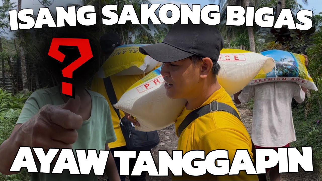 HINDI TINANGGAP ANG ISANG SAKONG BIGAS NA IBINIGAY NG SPONSOR | MAY NAGALIT SA AKIN! |PAPAFRANZVLOG 