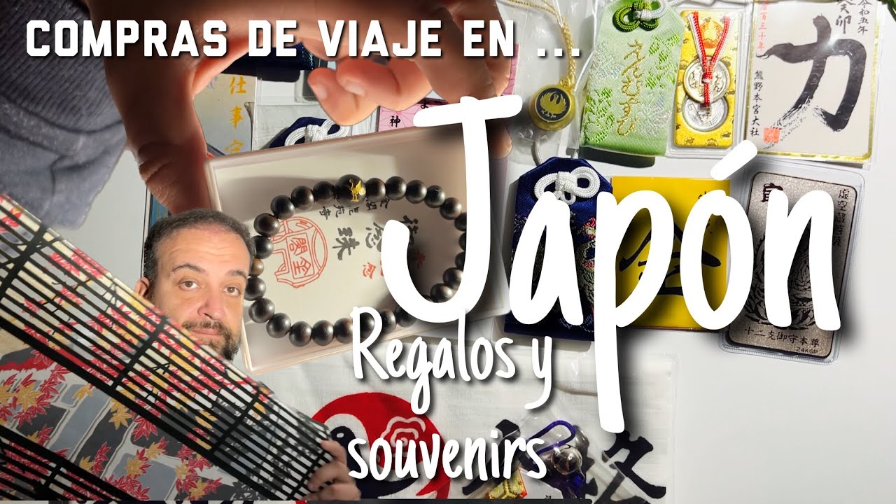 Compras Japonesas (1/2) 🎁 unboxing Souvenirs Regalos de Japón: amuletos omamori y más Japan HD vlog