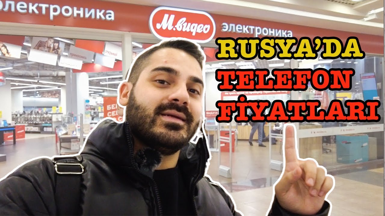 RUSYA'DA TEKNOLOJİ MARKETİNE GİTTİM I iPhone 14 Pro Max Aldım