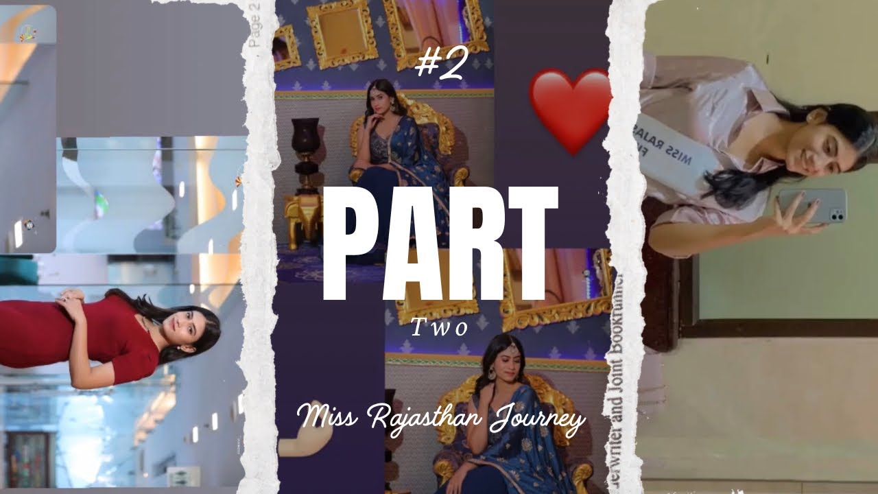Part 2 | Miss Rajasthan Journey | My experience✨