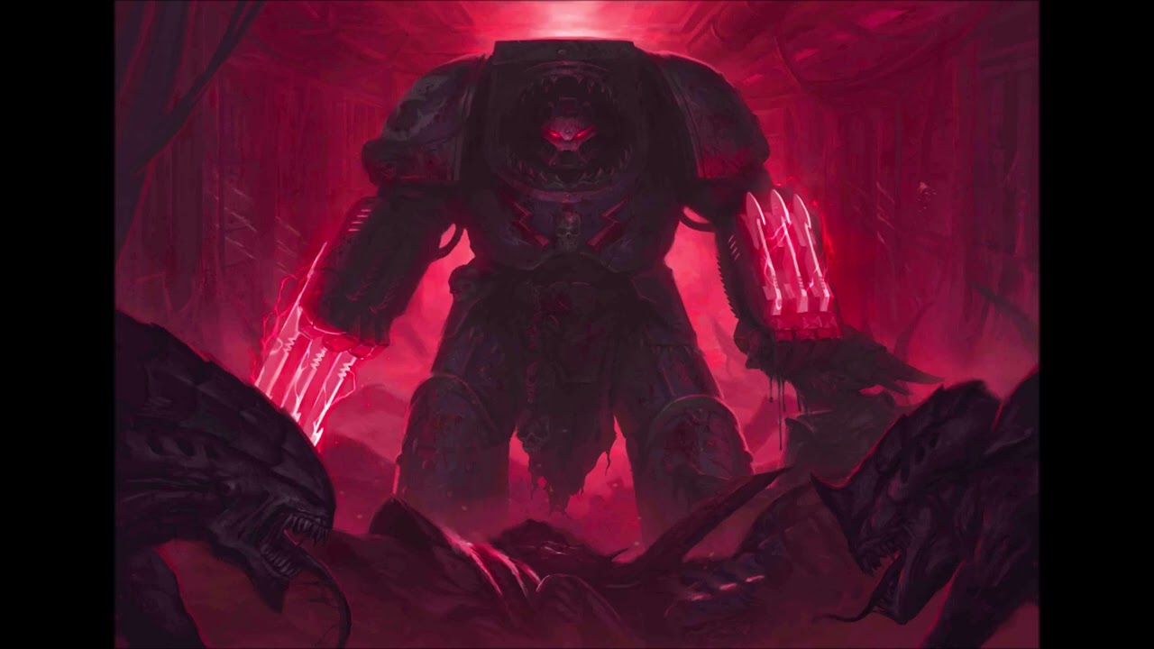 Warhammer 40.000 music - Red Wake in the Void (Lyrics in description)