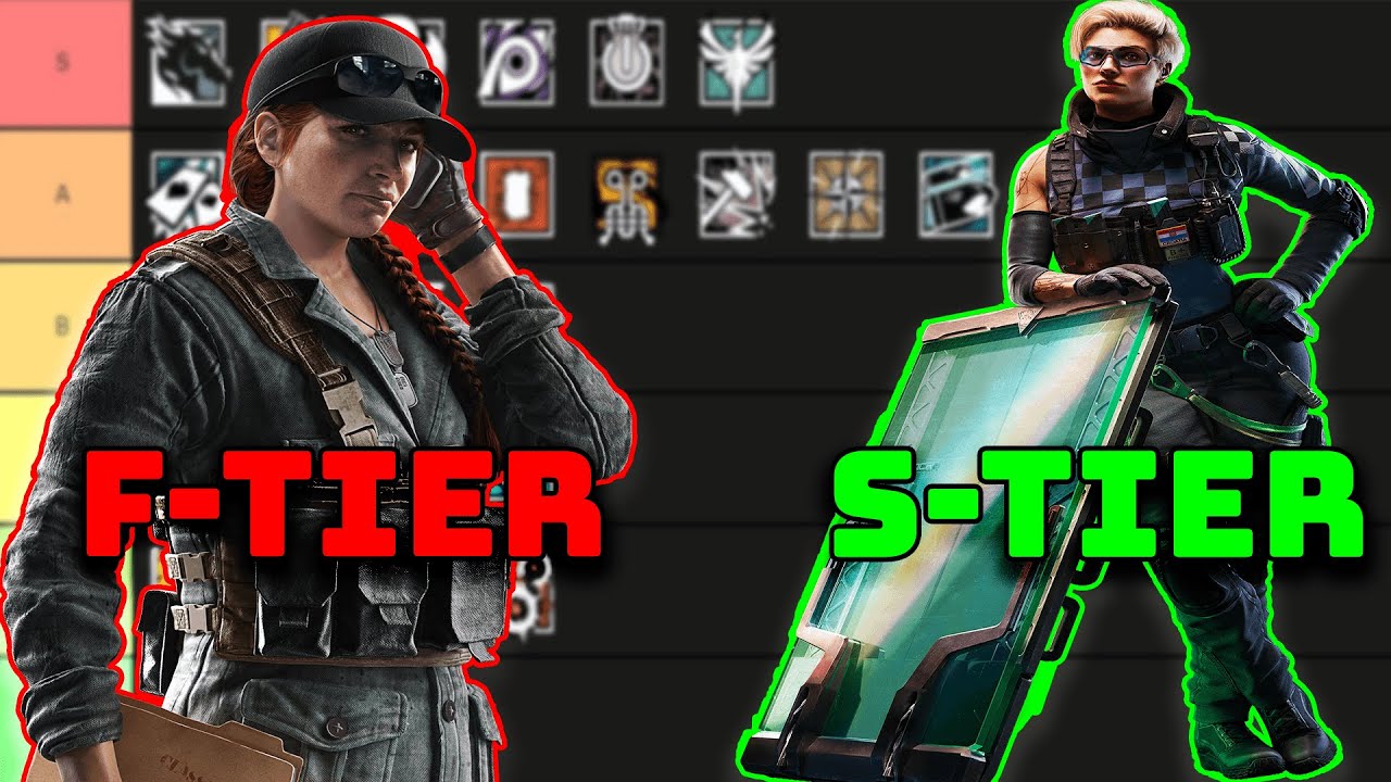 The BEST Attackers Tier list 2022 - Rainbow 6 Siege