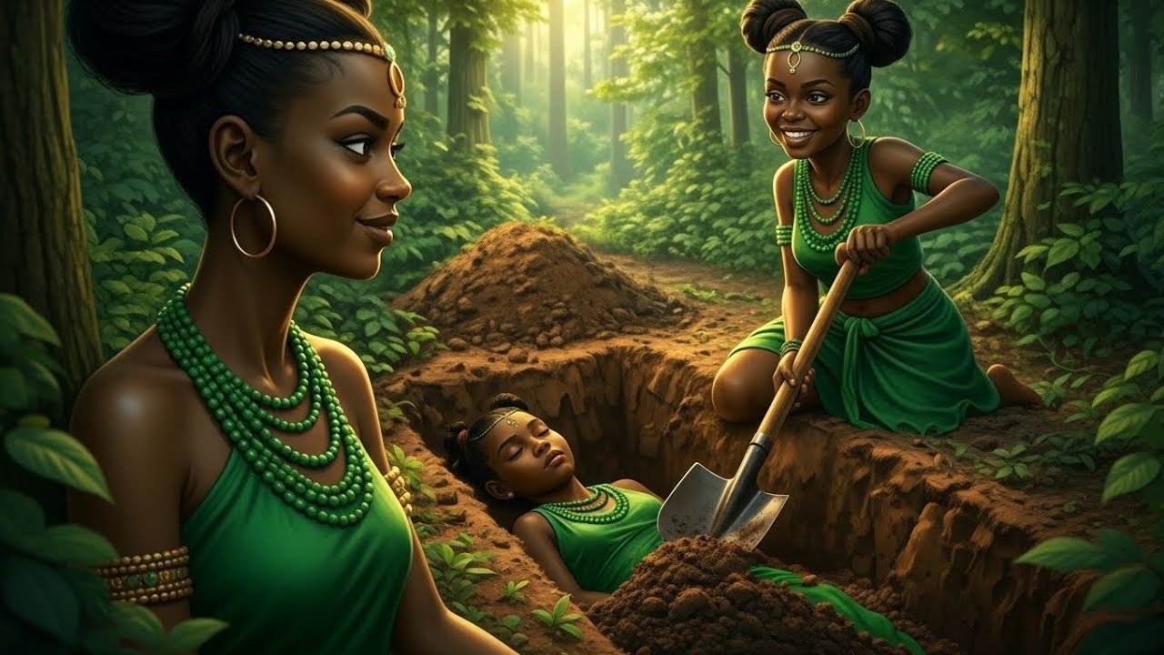 SA JUMELLE MALÉFIQUE L' A ENTERRÉ VIVANTE  #Jalousie #ConteAfricain