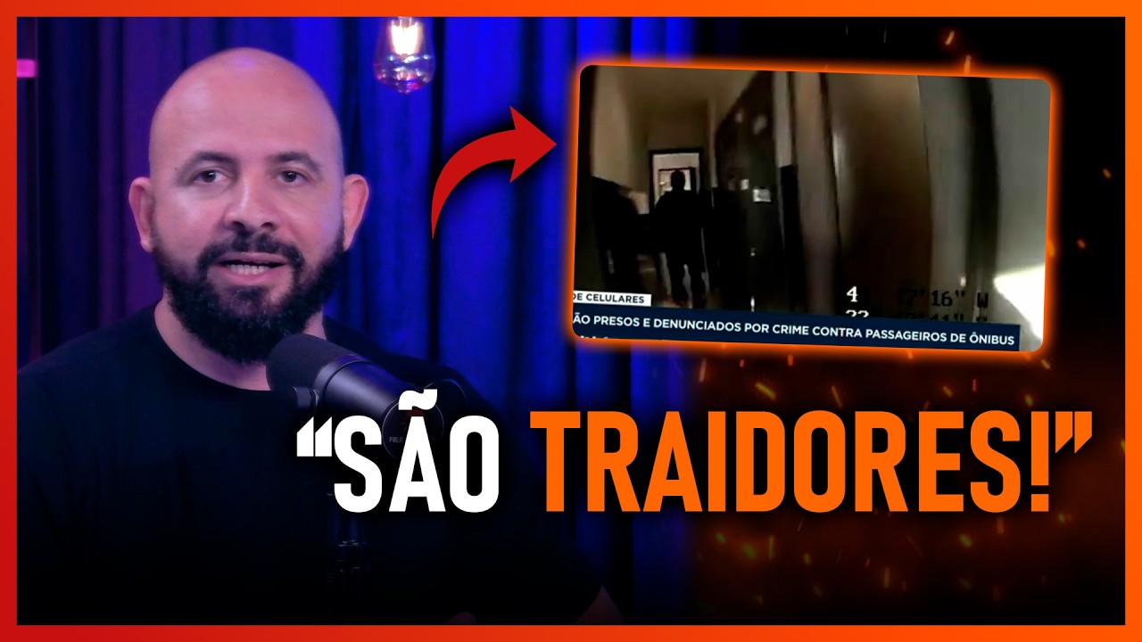 RÔMULO BRITO DESABAFA SOBRE POLICIAIS QUE ROUBARAM CELULARES EM ÔNIBUS NO RJ