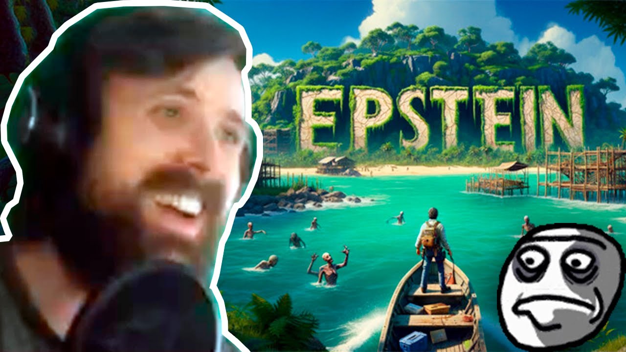 Forsen visited Epstein island