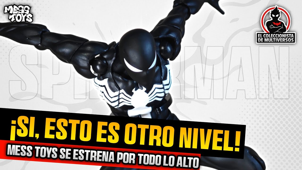 🕸️SPIDERMAN SIMBIONTE de MESS TOYS – ¿El mejor estreno bootleg del año? | REVIEW A FONDO!