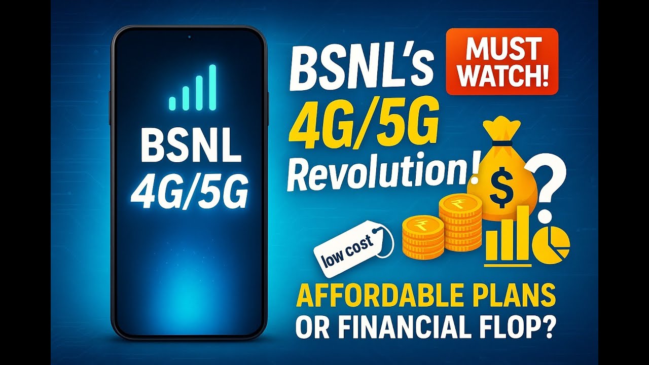 BSNL&rsquo;s 5G Tariff Gamble: Affordable Plans, But Are the Revenue Numbers Trustworthy?
