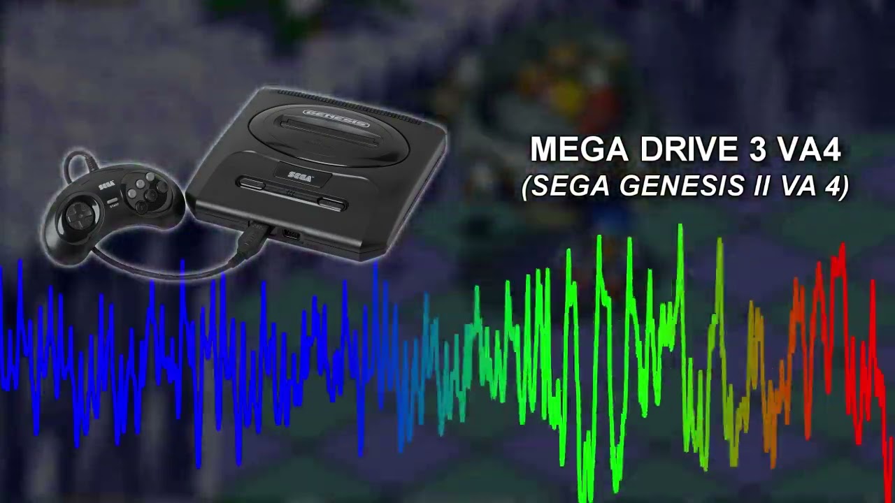 MEGA DRIVE  - COMPARAÇÃO DE ÁUDIO: Sonic 3D BLAST (Sega Genesis I VA6 vs Sega Genesis II VA4)