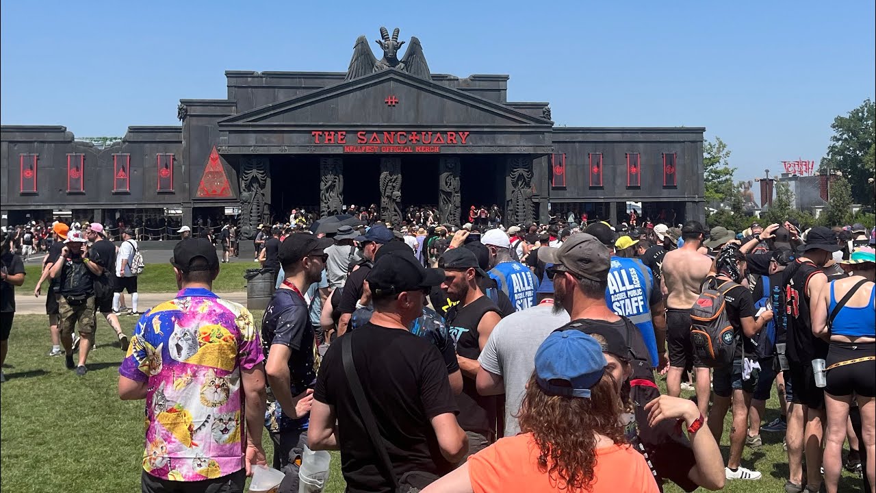 Hellfest festival 2025 - Walkthrough