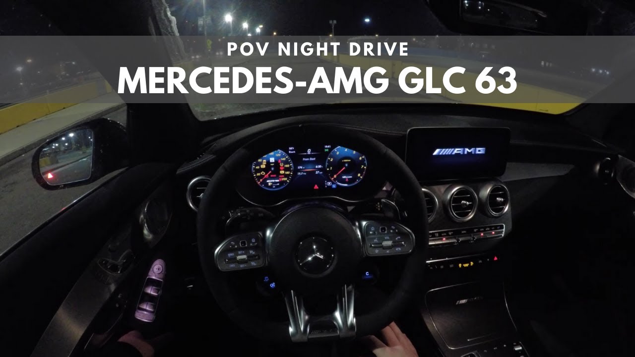 2020 Mercedes GLC 63 AMG | POV Night Drive