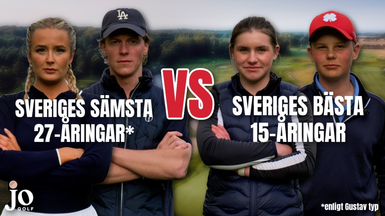 VI MÖTER SVERIGES BÄSTA 15-ÅRINGAR INFÖR VOLVO SCANDINAVIAN MIXED / VASATORP GOLFKLUBB