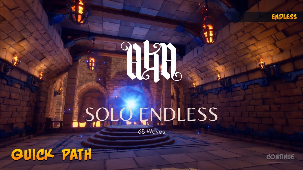OMD3 Quick Path Solo Endless 68 Waves