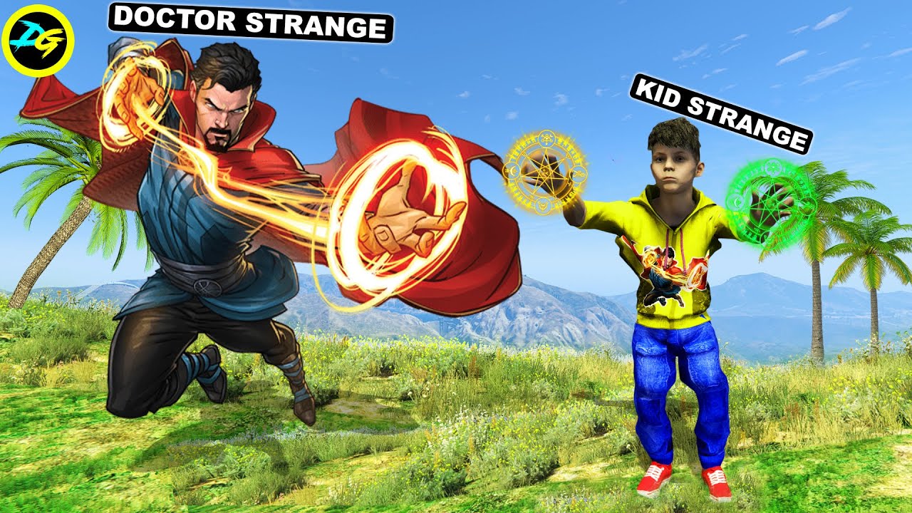 Becoming KID DOCTOR STRANGE in GTA 5