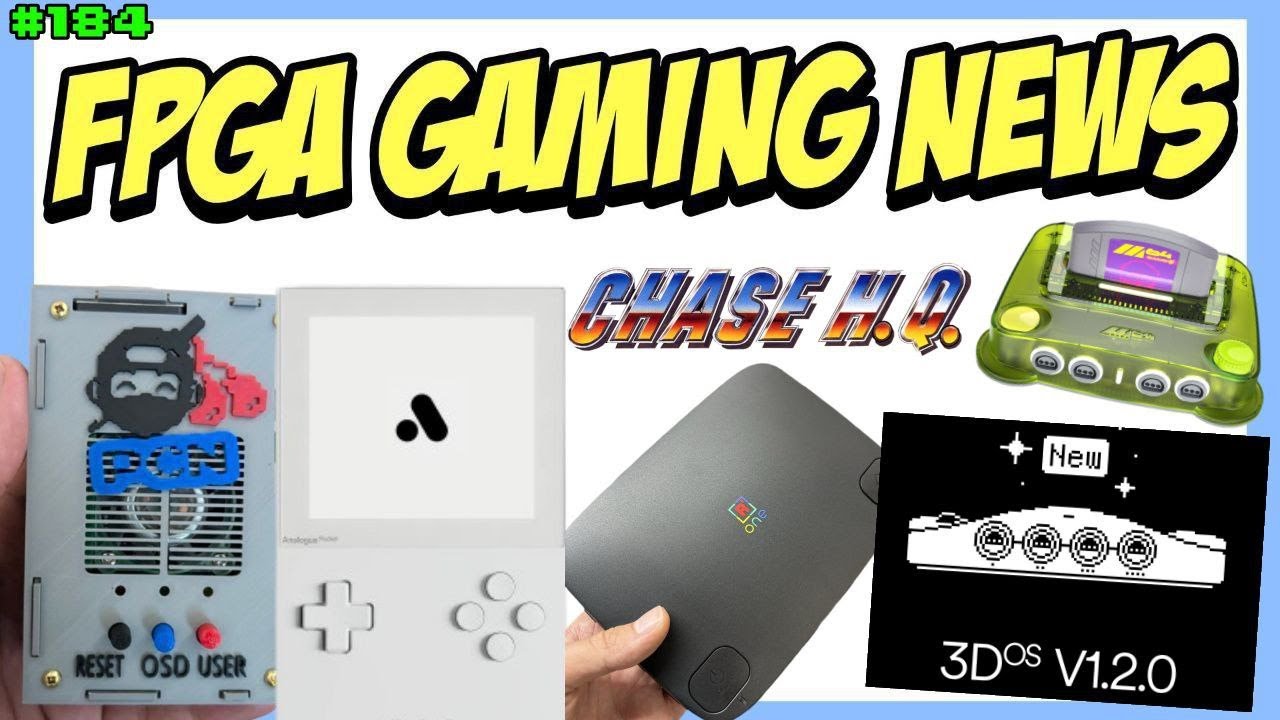 FPGA & Retro Gaming News Ep184 | NEO-GEO, Analogue 3D, M64, SS1 | MiSTer, Analogue Pocket & More