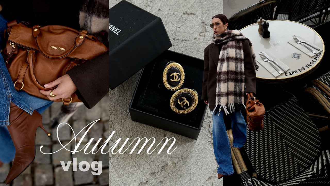 AUTUMN VLOG 🍂 | Vintage Haul, Torebka MIU MIU, Detox na jelita, Zakupy w Hermes 