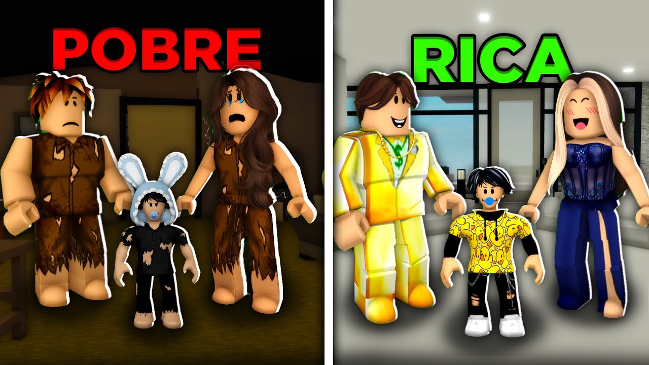 Família Pobre vs Família Rica no Brookhaven!