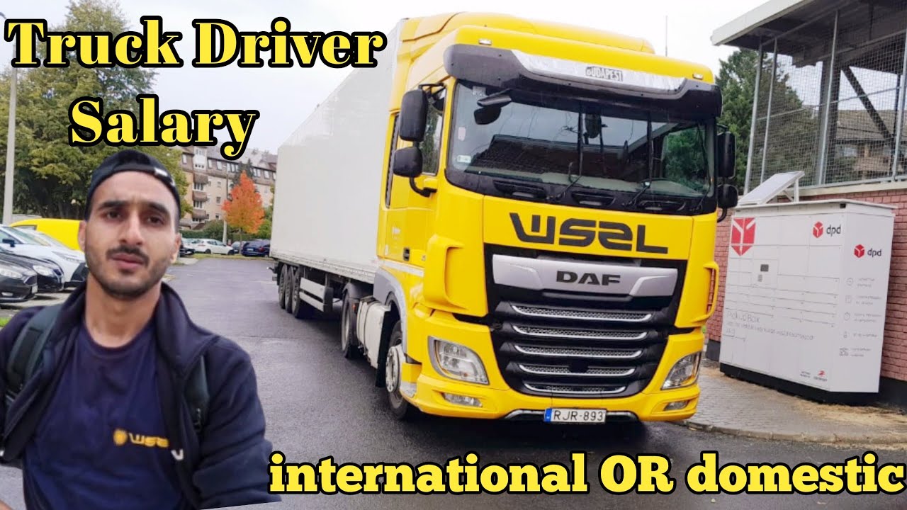 Europe Truck driver salary / Money is a lot brother just come to Europe | YK Trucking |