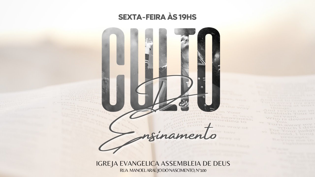 CULTO DE ENSINAMENTO TEMPLO SEDE | AD CABEDELO 20/02/2026
