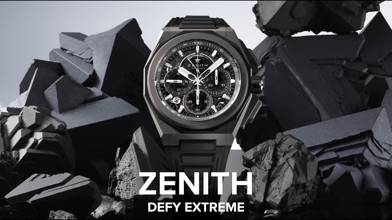 Zenith go BIG with the brand new Defy Extreme, a 45mm, 200m WR beast with a 1/100th chronograph 🔥🔥🔥