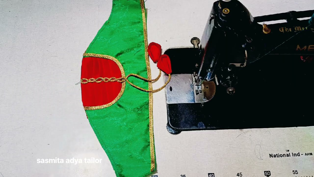 Beautiful ❤️ sleeves dizain stiching || ହାତ ଡିଜାଇନ୍ ବନାନ୍ତୁ ବ୍ଲାଉଜ ପାଇଁ #vidio #sasmitaadyatailor 