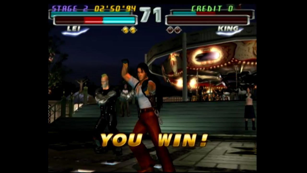 Tekken Tag Tournament PS2 - Arcade Mode with Lei & Jack-2