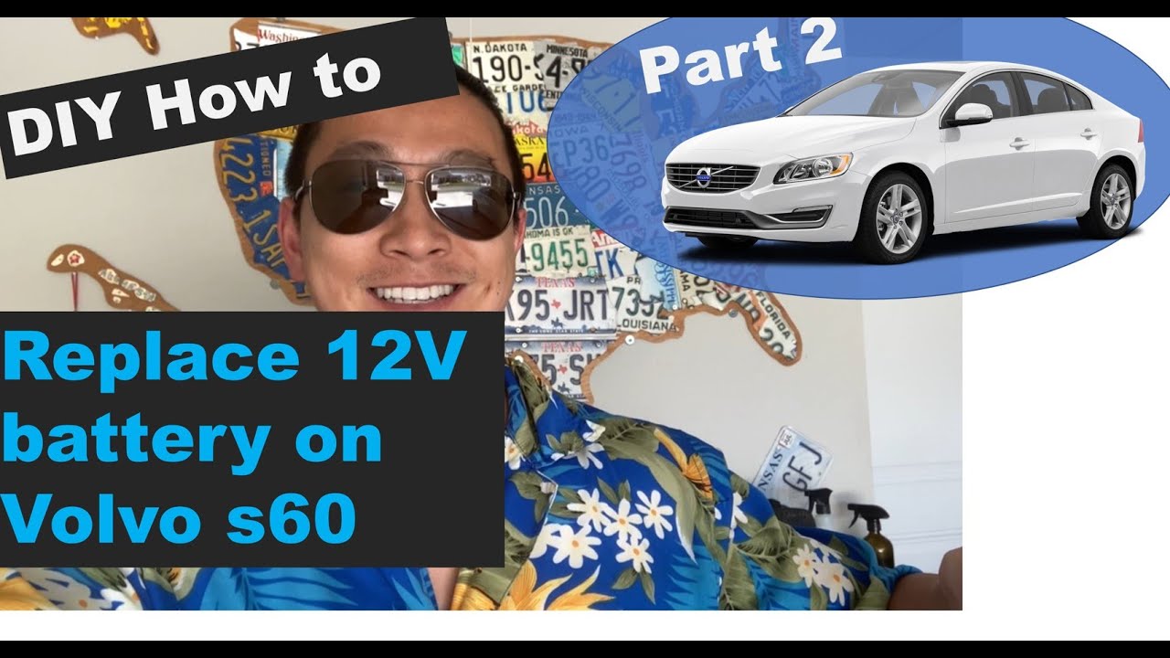 Volvo S60 Main Battery Replacement. How to video Part 2/3- install new battery