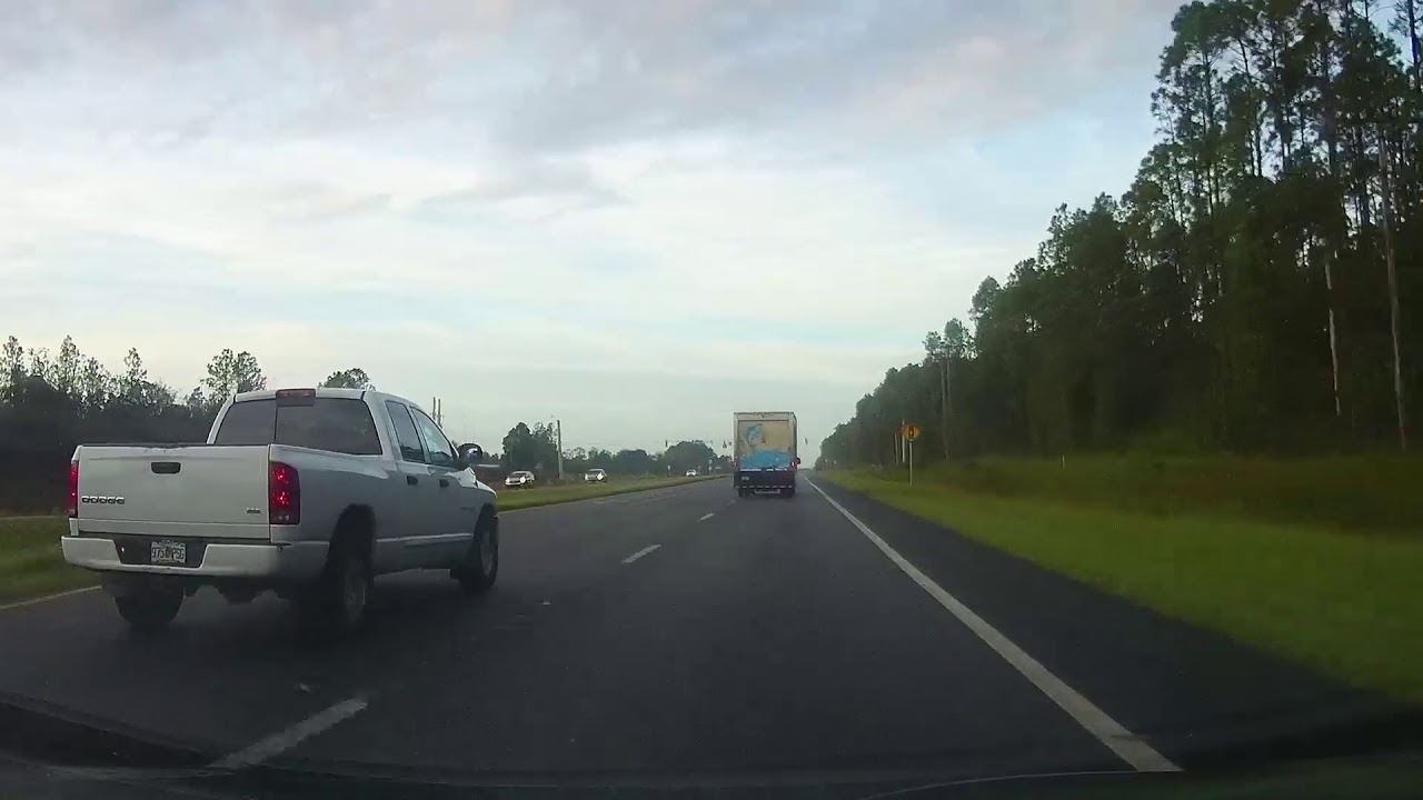 Driving from Baldwin to Ocala, Florida on US 301