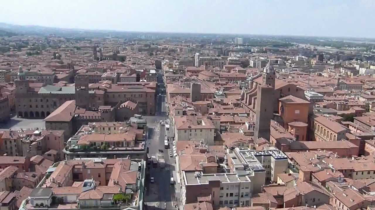 View from the Asinelli Tower - Bologna, Italy