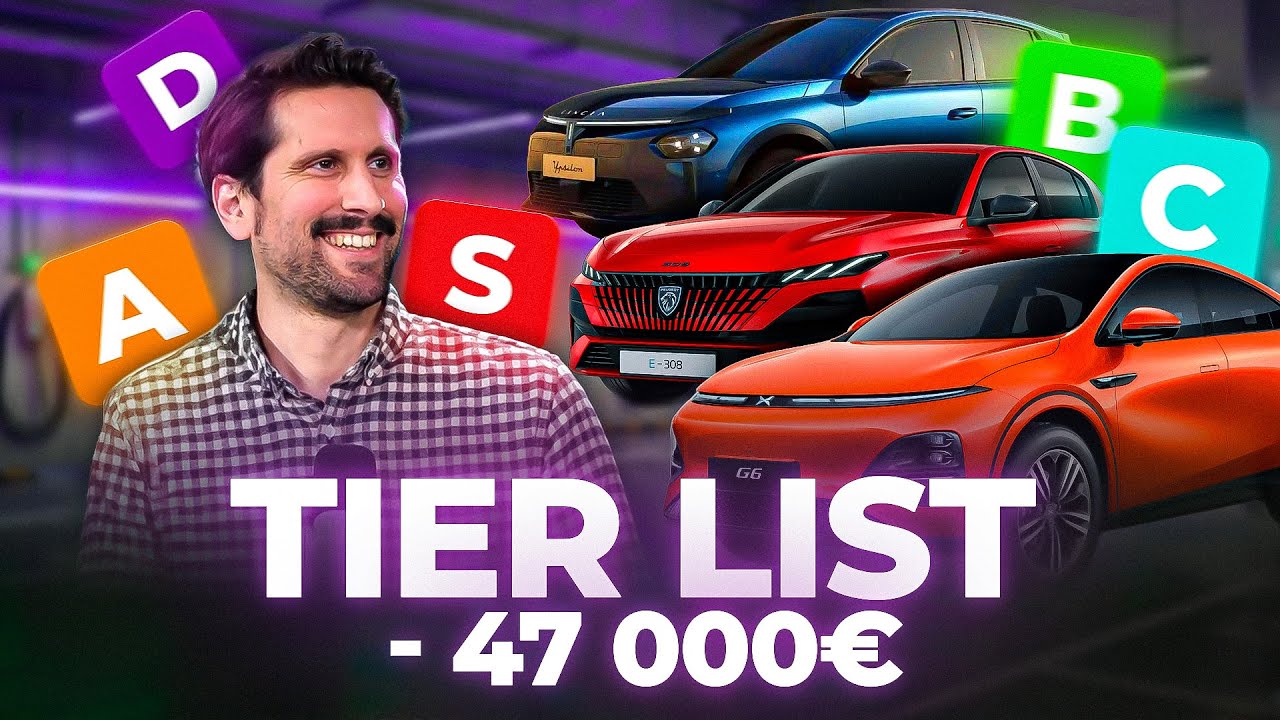 Tier List XXL &agrave; moins de 47&nbsp;000&nbsp;&euro;&nbsp;: quelle &eacute;lectrique est vraiment la meilleure ?