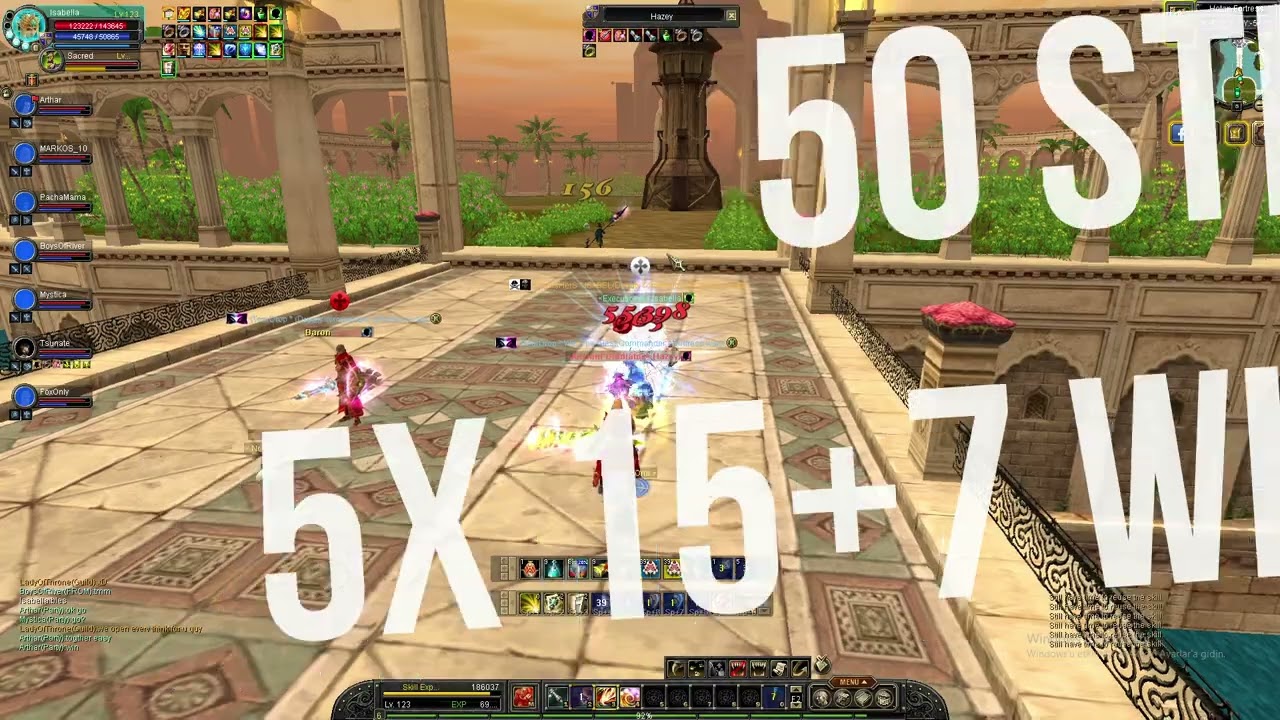 Silkroad Online İSRO Thetis 130 Cap Hotan Fortress War 11,02,2023