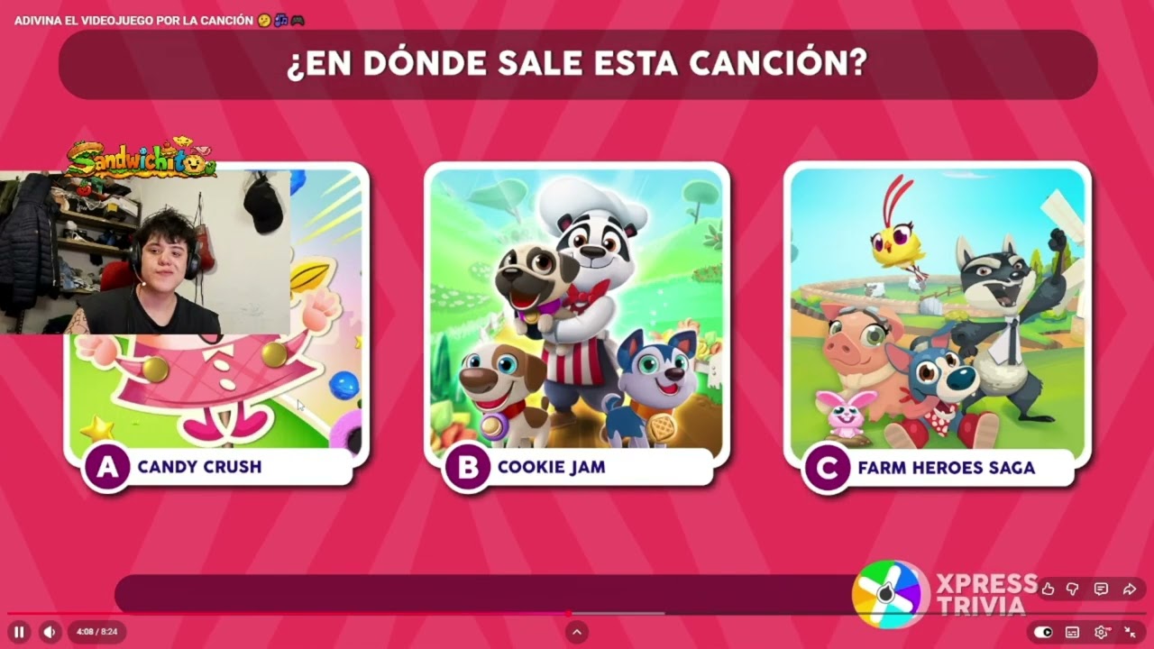 RECONOCE EL JUEGO POR SU MUSICA