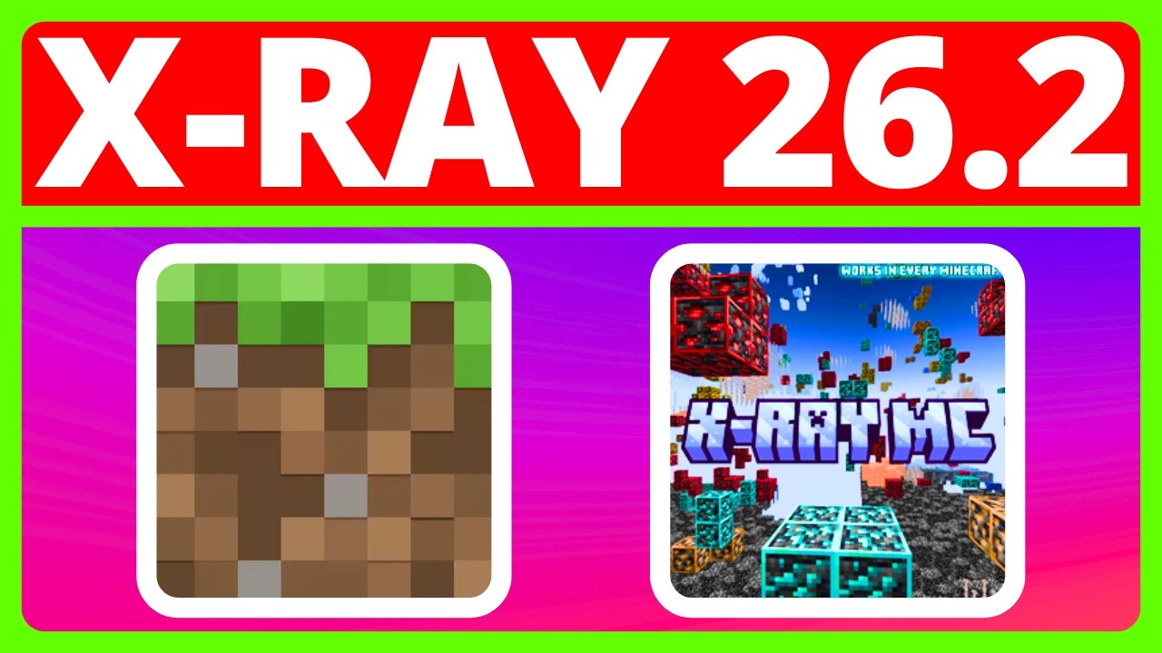 How To Download And Install X-Ray For Minecraft Bedrock 26.2 | Minecraft Xray Resource Pack