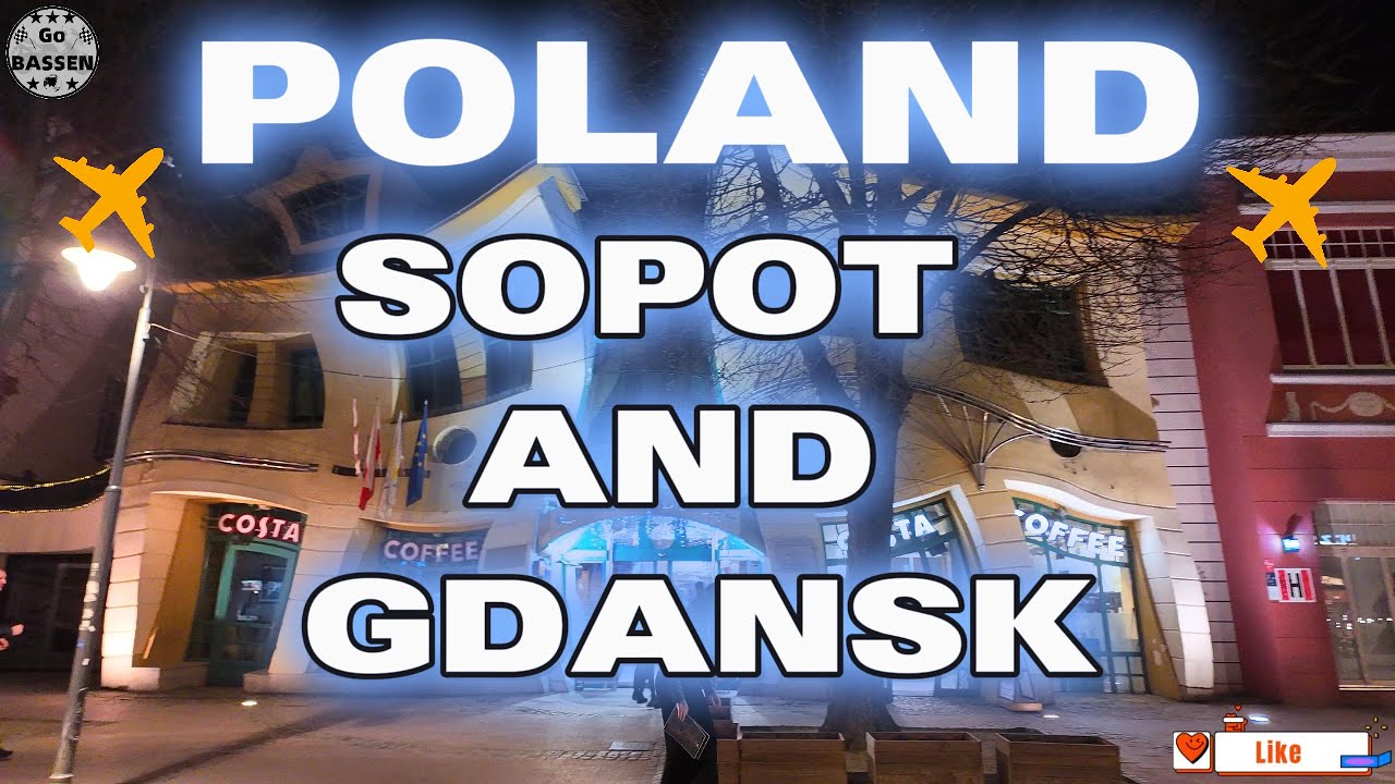 Weekend in Poland. night life in Sopot and Gdansk. Beer, food, dans in the walking street and Beach.